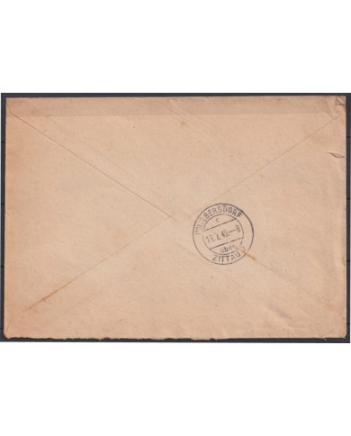 F-EX45950 GERMANY SOVIET RUSSIAN OCCUPATION 1948 NAUMBURG COVER.