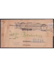 F-EX45451 GERMANY WWII FELDPOST 1940 BERLIN CHARLOTEMBURG 3v.