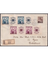 F-EX39512 CZECHOSLOVAKIA 1940 BOHEME MORAVIA GERMANY OCCUPATION NURCE MEDICINE.