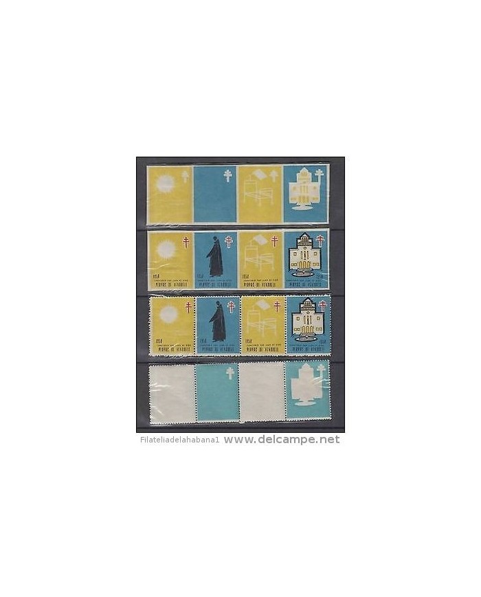 *F-EX.123 SPAIN ESPAÑA CINDIRELLA PROOF LOT 1958-65