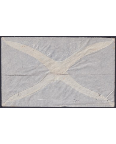 F-EX39320 SOUTH AFRICA 1941 AFRICAN EXPLOSIVES CANCEL + CINDERELLA TO AUSTRALIA.