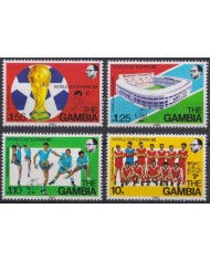 F-EX46051 GAMBIA MNH 1982 SOCCER WORLD CUP SPAIN FUTBOL.