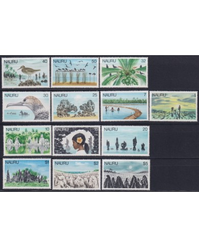 F-EX46103 NAURU MNH 1978 TOURISM BIRD LANDSCAPE COCONUT TREE.