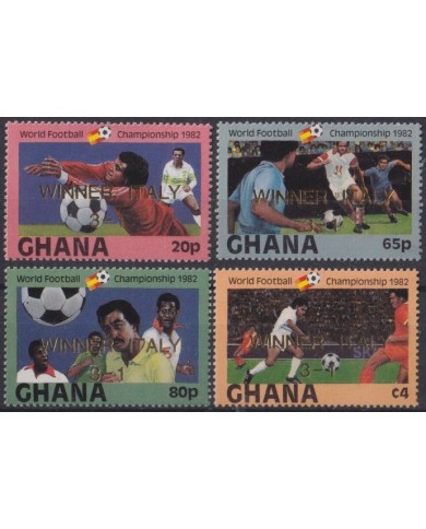 F-EX46110 GHANA MNH 1983 SPAIN ESPAÑA SOCCER FOOTBALL FUTBOL WOLD CUP WINNER.