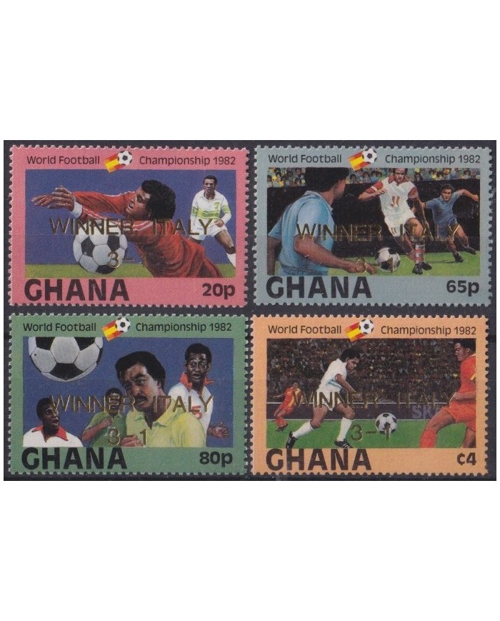 F-EX46110 GHANA MNH 1983 SPAIN ESPAÑA SOCCER FOOTBALL FUTBOL WOLD CUP WINNER.