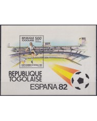 F-EX46111 TOGO MNH 1982 SPAIN ESPAÑA SOCCER FOOTBALL FUTBOL WOLD CUP.