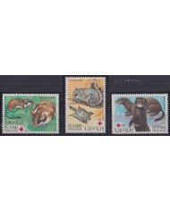 F-EX46114 FINLAND SOUMI MNH 1982 WILDLIFE RAT MOUSE SQUIRRELS MARMOT.