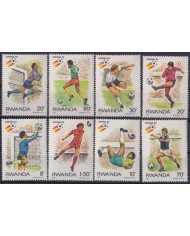 F-EX46137 RWANDA MNH 1982 SPAIN SOCCER FOOTBALL WORLD CHAMPIONSHIP.