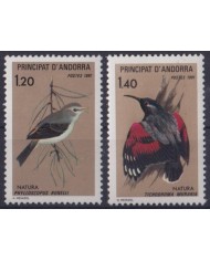 F-EX46174 ANDORRA ESPAÑA SPAIN MNH 1981 BIRD AVES PAJAROS.
