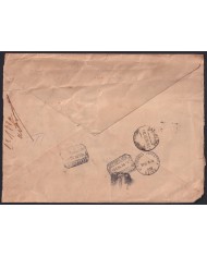 Z627 RUSSIA 1936 CHINA EMBASSY IN MOSCOW REGISTERD COVER TO SPAIN.