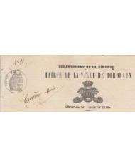 E127 FRANCE FRANCIA SEALLED PAPER 1872. 1,50C. BIRTH CERTIFICATE