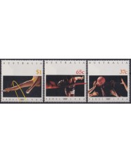 F-EX44998 AUSTRALIA MNH 1988 OLYMPIC GAMES BASKETBALL GYMNASTICS ATHLETISM.