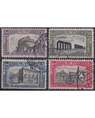 F-EX37497 ITALY 1928 MILITIA PRO OPERA PREVIDENZA USED.