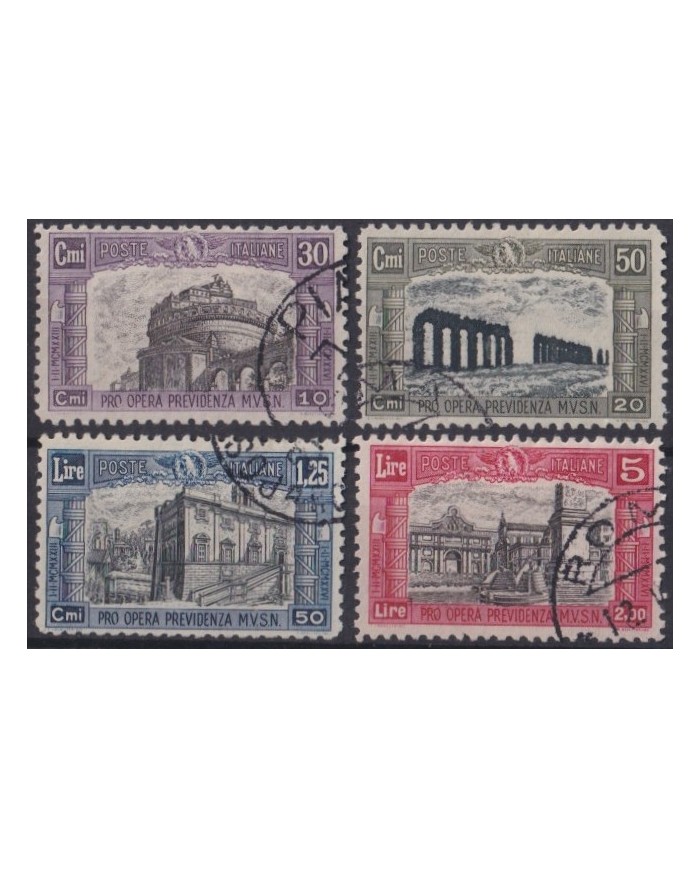 F-EX37497 ITALY 1928 MILITIA PRO OPERA PREVIDENZA USED.