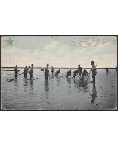 F-EX38886 RUSSIA ASTRAKAN 1913 RIVER FISHING TO SPAIN.