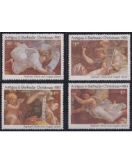 F-EX36224 ANTIGUA & BARBUDA 1983 MNH CHRISTMAS NAVIDAD RELIGION ART RAPHAEL PAINTING.