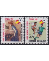 F-EX46421 BOLIVIA MNH 1982 SPAIN CHAMPIONSHIP SOCCER FOOTBALL.