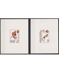 F-EX45984 YVORY COAST MNH 1982 DELUXE PROOF CARDBOARD SOCCER WORLD CUP.