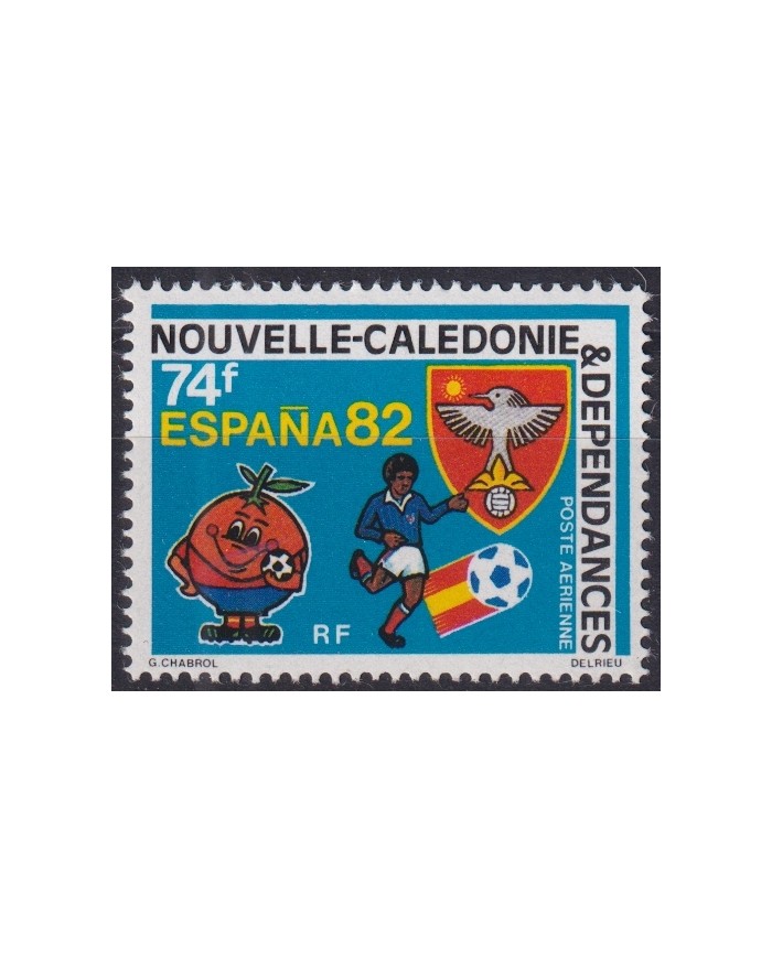 F-EX46474 NEW CALEDONIE MNH 1982 CHAMPIONSHIP SOCCER FOOTBALL.
