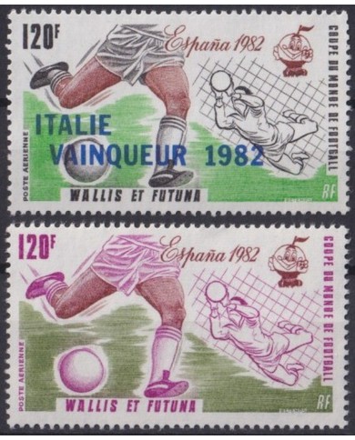 F-EX46488 WALLIS ET FUTUNA MNH 1982 SPAIN SOCCER FOOTBALL WORLD CHAMPIONSHIP.