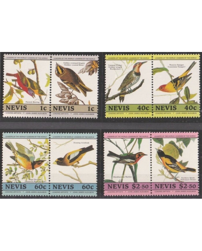 F-EX46509 NEVIS IS MNH 1985 BIRD AVES PAJAROS.
