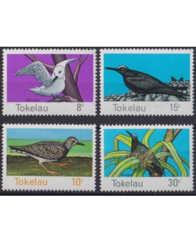 F-EX46518 TOKELAU MNH 1977 FAUNA ANIMALS BIRD AVES PAJAROS OISEAUX VÖGEL.