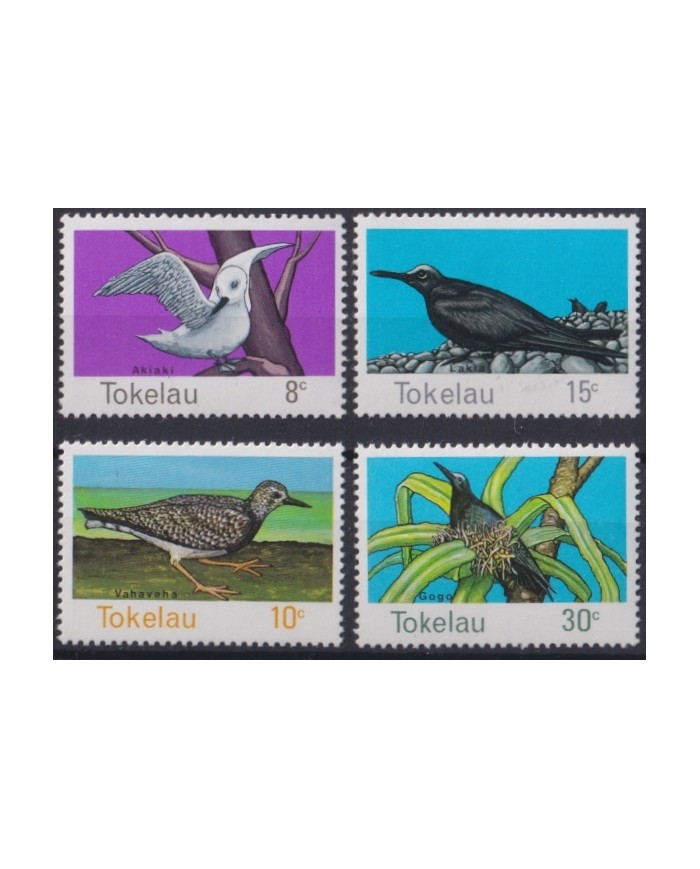F-EX46518 TOKELAU MNH 1977 FAUNA ANIMALS BIRD AVES PAJAROS OISEAUX VÖGEL.