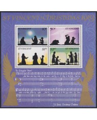 F-EX45474 ST VINCENT MNH 1983 CHRISTMAS NAVIDAD DRAWING MUSIC THE EVANGELIST.