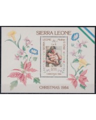 F-EX46215 SIERRA LEONE MNH 1983 CHRISTMAS NAVIDAD MOTHER DRAWING.
