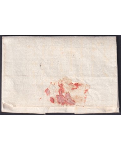 F-EX46299 ESPAÑA SPAIN 1798 STAMPLESS CERVERA TO CALAFF “CATALUNYA”.