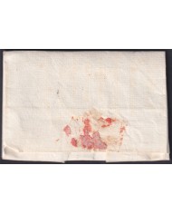 F-EX46299 ESPAÑA SPAIN 1798 STAMPLESS CERVERA TO CALAFF “CATALUNYA”.