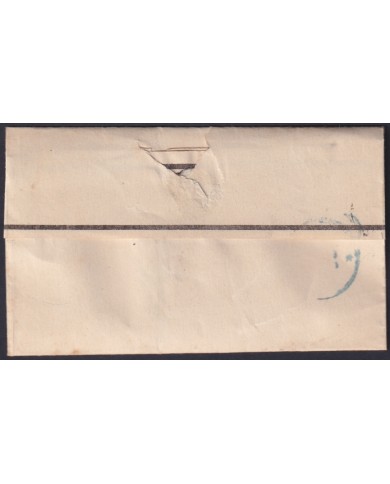 F-EX46304 ESPAÑA SPAIN 1855 4 cu Ed.40 COVER MADRID TO BURGOS.