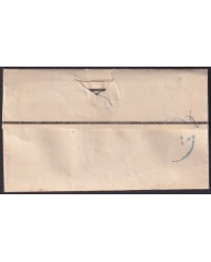 F-EX46304 ESPAÑA SPAIN 1855 4 cu Ed.40 COVER MADRID TO BURGOS.