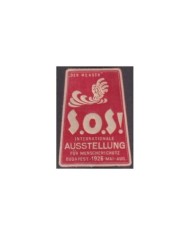F-EX17350 CZECHOSLOVAKIA 1928 CINDERELLA MH S.O.S. 32x42mm HUMAN PROTECTION.