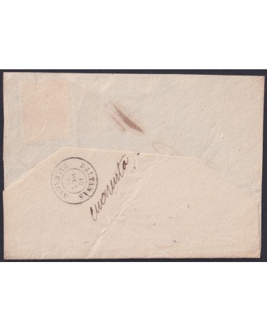 F-EX46358 ESPAÑA SPAIN 1855 1/2 onza 1857 Ed.35 FRONT COVER ASTUDILLO - BALTANAS.