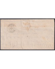 F-EX46362 ESPAÑA SPAIN 1865 4 cu Ed.75 CARTAGEN, MURCIA TO MOTRIL.