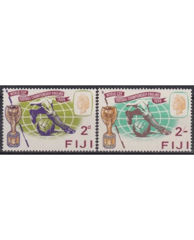 F-EX44991 FIJI MNH 1966 WORLD CHAMPIONSHIP SOCCER FOOTBALL.