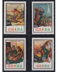 F-EX36215 GHANA 1982 MNH CHRISTMAS NAVIDAD RELIGION MADONNA DRAWING.