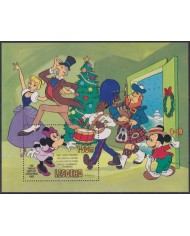 F-EX47115 LESOTHO 1982 MNH CHRISTMAS NAVIDAD DISNEY MICKEY MOUSE PRINCESS.