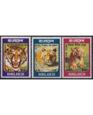 F-EX46834 BANGLADESH 1974 MNH WILDLIFE SAVE THE TIGER.