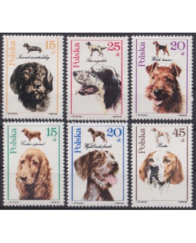 F-EX44920 POLAND MNH 1989 DOG PERROS.