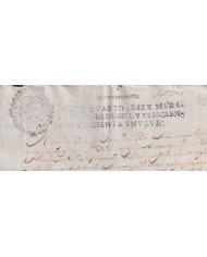 1689-PS-1 ESPAÑA SPAIN REVENUE SEALLED PAPER 1689 SELLO 4º.