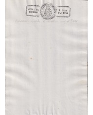1837-PS-8 ESPAÑA SPAIN REVENUE SEALLED PAPER 1837 POBRES UNUSED “HABILITADO·.
