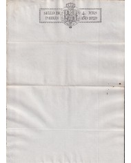 1829-PS-13 ESPAÑA SPAIN REVENUE SEALLED PAPER 1829 SELLO DE OFICIOS UNUSED.