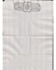 1838-PS-16 ESPAÑA SPAIN REVENUE SEALLED PAPER 1838 SELLO DE POBRES UNUSED.