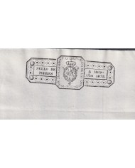 1838-PS-16 ESPAÑA SPAIN REVENUE SEALLED PAPER 1838 SELLO DE POBRES UNUSED.