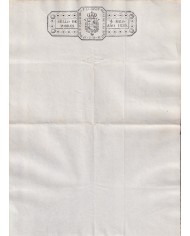 1839-PS-5 ESPAÑA SPAIN REVENUE SEALLED PAPER 1839 SELLO DE POBRES UNUSED.