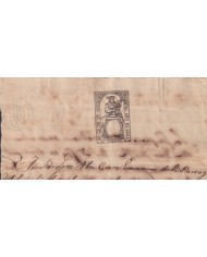1866-PS-79 ESPAÑA SPAIN REVENUE SEALLED PAPER 1866 SELLO 9º.