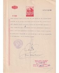 1960-PS-1 ESPAÑA SPAIN REVENUE SEALLED PAPER 1960 SELLO 16º.