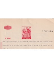 1960-PS-1 ESPAÑA SPAIN REVENUE SEALLED PAPER 1960 SELLO 16º.